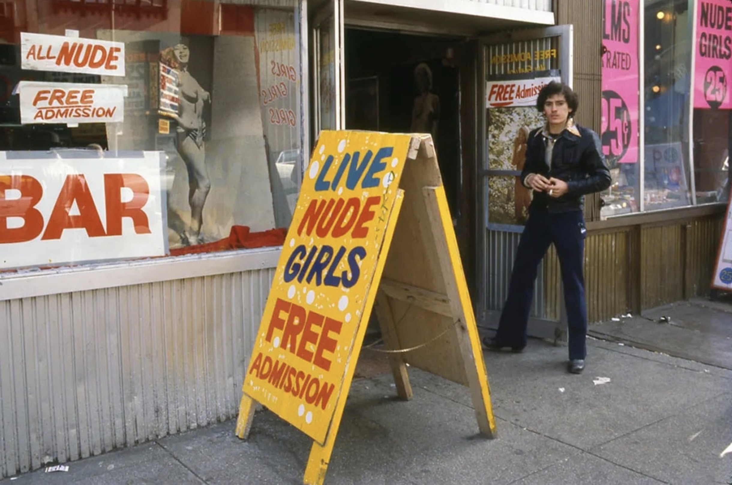Times Square in New York City, 1970s 